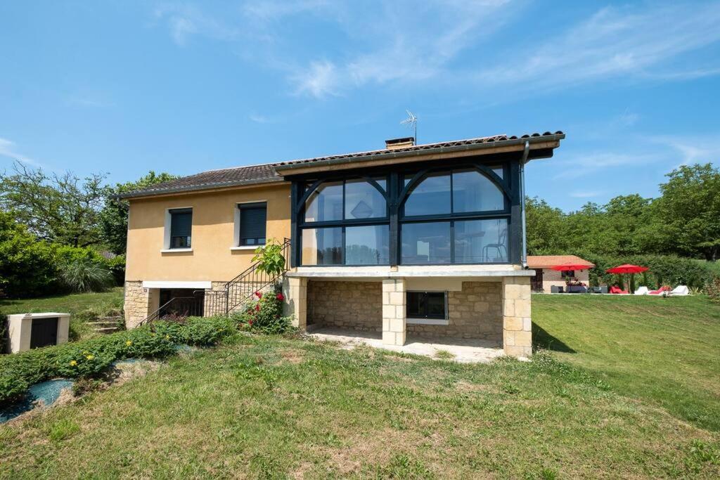 Villa Combe Jolie Clim, Piscine & Jacuzzi Saint-Vincent-de-Cosse Exterior foto